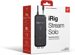 کارت صدا برند IK Multimedia مدل iRig Stream Solo ، رابط صوتی استریم برای گوشی های هوشمند- ارسال 15 الی 20 روزکاری | ایپسند| خرید از آمازون | خرید آسان از امارات و امریکا