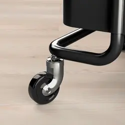 ترولی برند IKEA| مدل RÅSKOG|مشکی|چرخ دستی- ارسال15 الی 20 روز کاری | ایپسند| خرید از آمازون | خرید آسان از امارات و امریکا