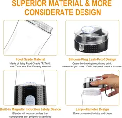 مخلوط کن و اسموتی ساز HXDream| مدل- زمان تحویل 2 تا 3 هفته کاری | ایپسند| خرید از آمازون | خرید آسان از امارات و امریکا