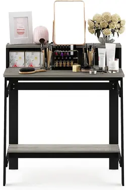 میز کامپیوتر Furinno 14054BK، GYW Simplistic A Frame، مشکی،خاکستری بلوط فرانسوی-ارسال 15 الی 20 روزکاری | ایپسند| خرید از آمازون | خرید آسان از امارات و امریکا