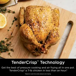 مولتی کوکر برند Ninja|مدل OS401|سرخ کن بدون روغن|زودپز |بخارپز |می‌پزد| سرخ می‌کند|آب‌گیری می‌کند |10 در 1|با 5.6 ​​لیتر| نقره ای|8 qt| زمان تحویل 2 تا 3 هفته کاری | ایپسند| خرید از آمازون | خرید آسان از امارات و امریکا