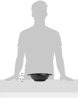 ماهیتابه برند Lodge|مدل ‎17L9MW |مینی ماهیتابه | چدنی |9 اینچی| با دسته های حلقه ای|ارسال 15 الی 20 روزکاری | ایپسند| خرید از آمازون | خرید آسان از امارات و امریکا