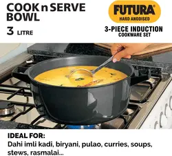 سرویس قابلمه برند HAWKINS مدل ‎HWS_ILS1_BLK |آنادایز سخت| پایه سازگار با القایی|ماهیتابه| ماهیتابه عمیق| کاسه پخت و پز|مشکی-ارسال 10 الی 20 روز کاری | ایپسند| خرید از آمازون | خرید آسان از امارات و امریکا