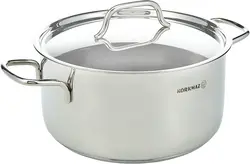 سرویس قابلمه 9 پارچه برند Korkmaz|مدل A1607 |قابلمه| ماهیتابه|Bianca|نقره ای|زمان تحویل 2 تا 3 هفته کاری | ایپسند| خرید از آمازون | خرید آسان از امارات و امریکا