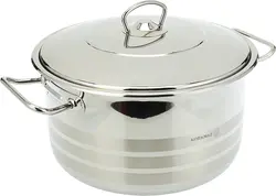 سرویس قابلمه 6 پارچه برند Korkmaz|مدل A1887 |قابلمه| ماهیتابه|Astra Optimum|نقره ای|24-26-28 سانتی متر|زمان تحویل 2 تا 3 هفته کاری | ایپسند| خرید از آمازون | خرید آسان از امارات و امریکا