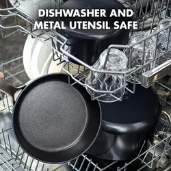 سرویس قابلمه 10 پارچه برند GreenPan|مدل ‎CC003271-001 | قابلمه| ماهیتابه|سرامیکی نچسب |بدون PFAS| قابل شستشو در ماشین ظرفشویی| فر| مشکی|زمان تحویل 2 تا 3 هفته کاری | ایپسند| خرید از آمازون | خرید آسان از امارات و امریکا