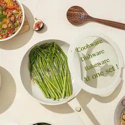 سرویس قابلمه 5 پارچه برند CAROTE مدل A02124،ست قابل جابجایی|سفید |ارسال 15 الی 20 روزکاری | ایپسند| خرید از آمازون | خرید آسان از امارات و امریکا