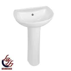روشویی پایه گلسار مدل آیسان 50