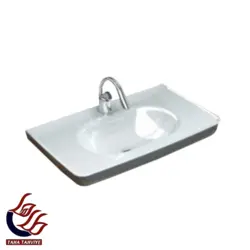 روشویی روکابینتی گلسار مدل اسلات 80
