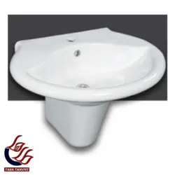 روشویی نیم پایه گلسار مدل پارمیس 60