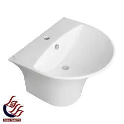 کاسه روشویی با پایه جنس سیلویا - طاها تهویه