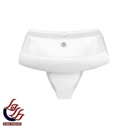 کاسه روشویی با پایه جنس کاتیا - طاها تهویه