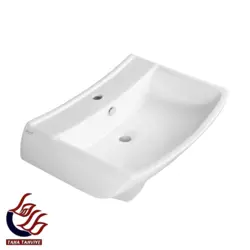 کاسه روشویی با پایه جنس کاتیا - طاها تهویه