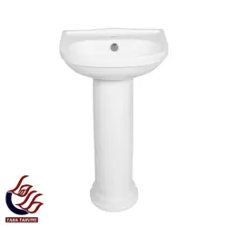 کاسه روشویی با پایه جنس ویستا - طاها تهویه