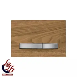 کلید تخلیه توکار پرایم چوب بلوط با دکمه کروم کد 68 ایران