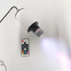 چراغ انجین فیبر نوری تک رنگ 25 وات 12 ولت مخصوص ماشین مدل 25FN - گرین کیت