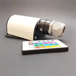 چراغ انجین فیبر نوری موبایلی فول کالر 25 وات 12 ولت مخصوص ماشین مدل 25FNMWF - گرین کیت