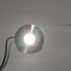 چراغ توکار استخری استیل فول کالر 3 وات 5 ولت مدل 3SERGB - گرین کیت