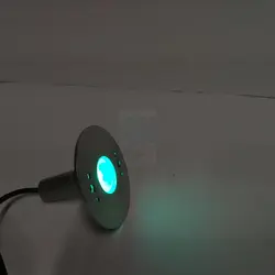 چراغ توکار استخری استیل فول کالر 3 وات 5 ولت مدل 3SERGB - گرین کیت