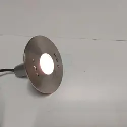 چراغ توکار استخری استیل فول کالر 3 وات 5 ولت مدل 3SERGB - گرین کیت