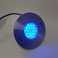 چراغ توکار استخری فوق باریک استیل مولتی کالر 5 وات 12 ولت مدل 5SEM - گرین کیت