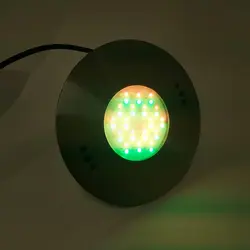 چراغ توکار استخری فوق باریک استیل مولتی کالر 5 وات 12 ولت مدل 5SEM - گرین کیت