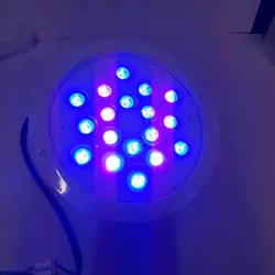 چراغ توکار استخری فول کالر 54 وات 12 ولت مدل 54RERGB - گرین کیت