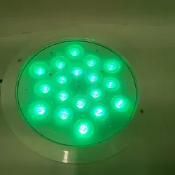 چراغ توکار استخری فول کالر 54 وات 12 ولت مدل 54RERGB - گرین کیت