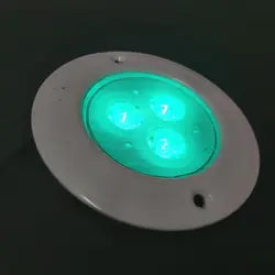 چراغ توکار استخری فول کالر 9 وات 12 ولت مدل 9RERGB - گرین کیت