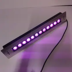 چراغ توکار استخری مستطیل استیل فول کالر 36 وات 12 ولت مدل 36STRGB - گرین کیت