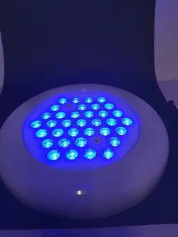 چراغ روکار استخری فلت مولتی کالر 36 وات 12 ولت مدل 36RRM - گرین کیت