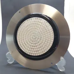 چراغ روکار استخری فوق باریک استیل تک رنگ 20 وات 12 ولت مدل 20SR - گرین کیت