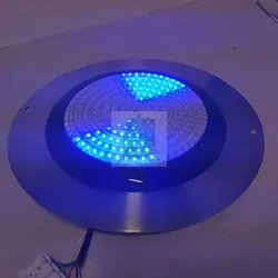 چراغ روکار استخری فوق باریک استیل تک رنگ 20 وات 12 ولت مدل 20SR - گرین کیت