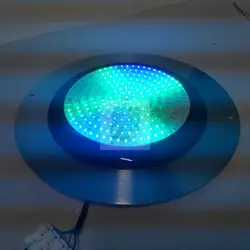 چراغ روکار استخری فوق باریک استیل تک رنگ 20 وات 12 ولت مدل 20SR - گرین کیت