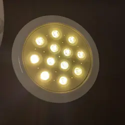 چراغ فنردار ضدآب مخصوص سقف استخر تک رنگ 12 وات 12 ولت مدل 12REF - گرین کیت