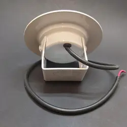 چراغ فنردار ضدآب مخصوص سقف استخر تک رنگ 3 وات 12 ولت مدل 3REF - گرین کیت