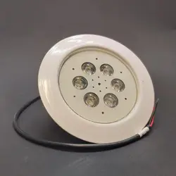 چراغ فنردار ضدآب مخصوص سقف استخر تک رنگ 6 وات 12 ولت مدل 6REF - گرین کیت