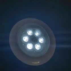 چراغ فنردار ضدآب مخصوص سقف استخر تک رنگ 6 وات 12 ولت مدل 6REF - گرین کیت