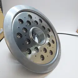 چراغ فواره ضد آب تک رنگ 18 وات 12 ولت مناسب لوله 3.4 تا 2 اینچ مدل 18RFT - گرین کیت