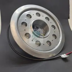 چراغ فواره ضد آب تک رنگ 9 وات 12 ولت مناسب لوله 3.4 تا 2 اینچ مدل 9RFT - گرین کیت