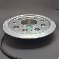 چراغ فواره ضد آب تک رنگ 9 وات 12 ولت مناسب لوله 3.4 تا 2 اینچ مدل 9RFT - گرین کیت