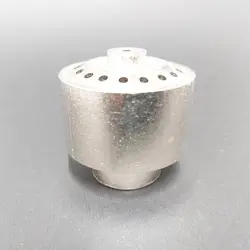 نازل نمکدانی بزرگ برنجی آبکاری کروم توپیچ 1/2 اینچ مدل NNKT1/2B - گرین کیت