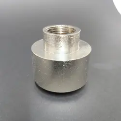 نازل نمکدانی بزرگ برنجی آبکاری کروم توپیچ 1/2 اینچ مدل NNKT1/2B - گرین کیت