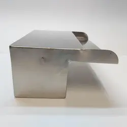 نازل پرده ای ثقلی استیل 304 نگیر توپیچ 1 اینچ یک ورودی مدل NPSST1-20 - تولید چراغ استخر و جکوزی ، وال واشر،چراغ آبنما،نازل فواره