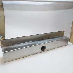 نازل شوتر پرده ای استیل 304 نگیر توپیچ 1,1/4اینچ یک ورودی مدل NSHPST1-60 - تولید چراغ استخر و جکوزی ، وال واشر،چراغ آبنما،نازل فواره