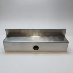 نازل شوتر پرده ای استیل 304 نگیر توپیچ 1 اینچ یک ورودی مدل NSHPST1-40 - تولید چراغ استخر و جکوزی ، وال واشر،چراغ آبنما،نازل فواره