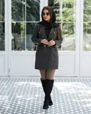 کت پاییزه مدل ۶ دکمه