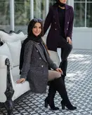 کت پاییزه مدل ۶ دکمه