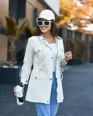 کت کاپشنی کتان درجه یک