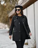 کت کاپشنی کتان درجه یک